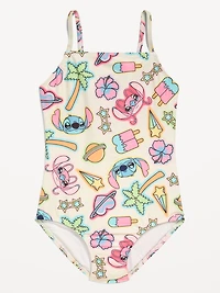 Disney© Stitch Back Cutout One-Piece Swimsuit for Girls