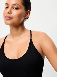 Braided-Strap One-Piece Swimsuit