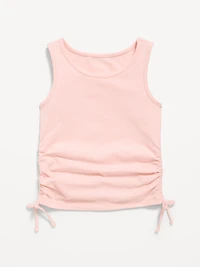Side-Ruched Tank Top for Girls