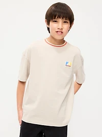 Oversized Short-Sleeve Graphic T-Shirt for Boys