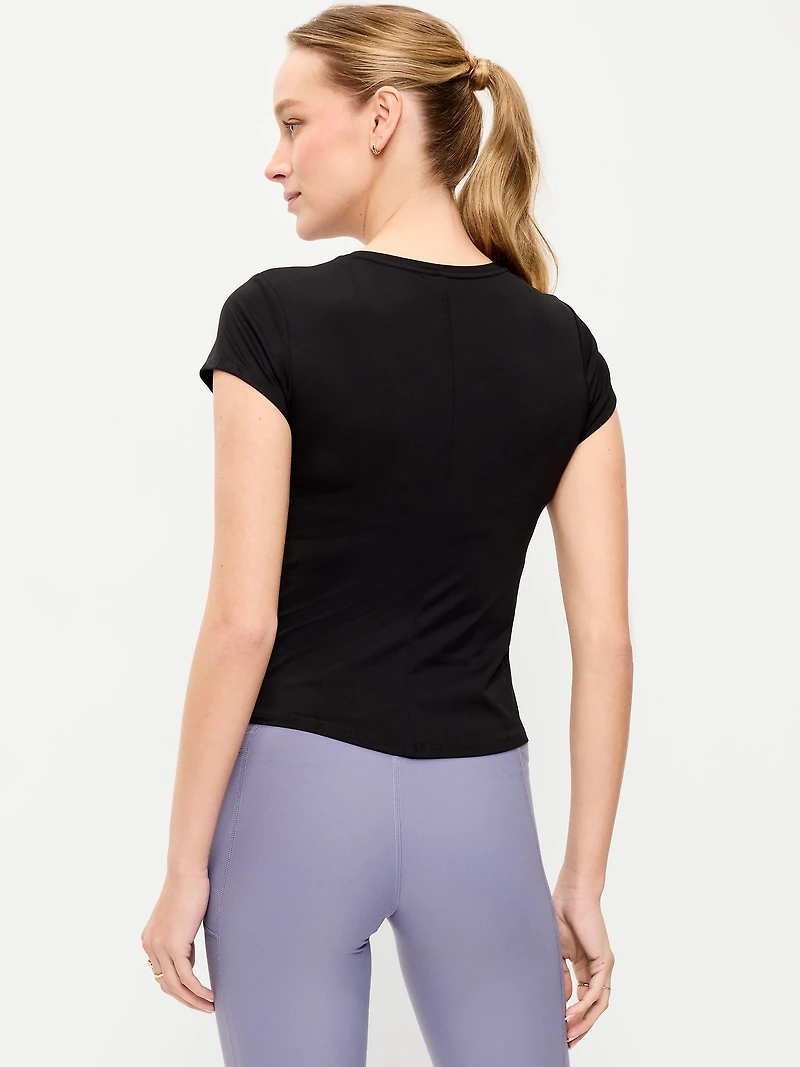StudioSmooth Short-Sleeve Base Layer Top