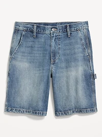 Baggy Tech Carpenter Jean Shorts- 10-inch inseam