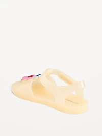Jelly T-Strap Sandals for Toddler Girls