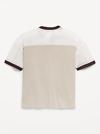 Oversized Short-Sleeve Graphic T-Shirt for Boys