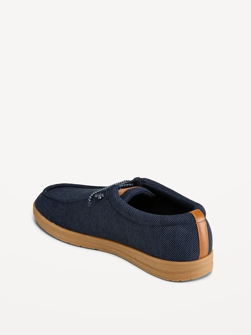 Knit Deck Loafers for Men