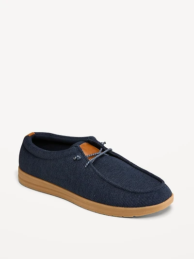 Knit Deck Loafers for Men