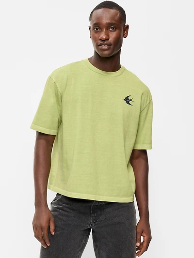 Graphic Cropped T-Shirt