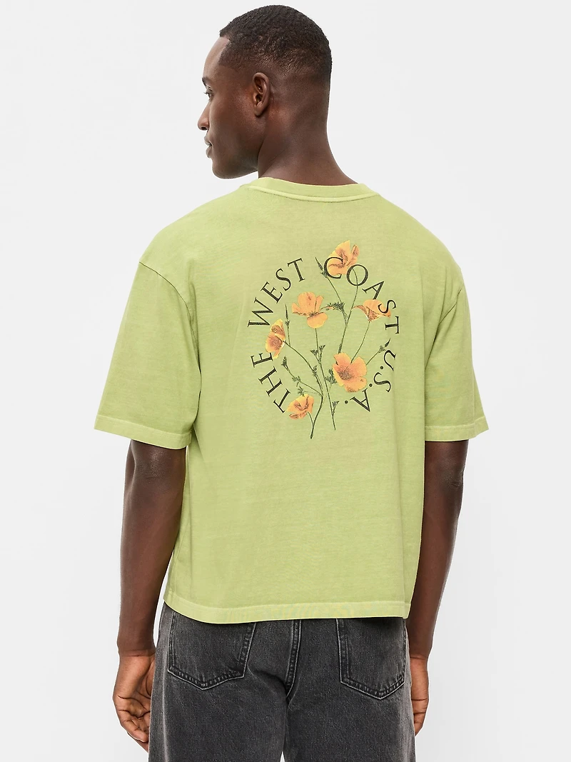 Graphic Cropped T-Shirt