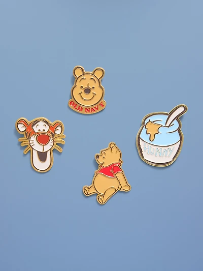 Old Navy x Disney Winnie the Pooh Enamel Pin Set