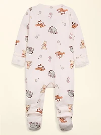 Old Navy x Disney Winnie the Pooh 2-Way-Zip Sleep & Play Footed One-Piece for Baby