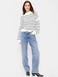 High-Waisted OG Loose Rigid Jeans