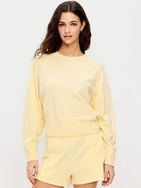 SoSoft Lite Crew-Neck Cropped Sweater