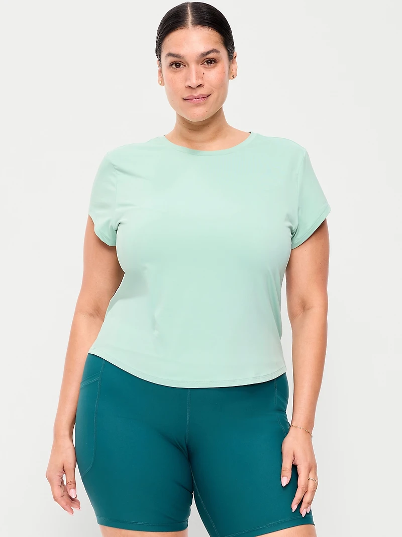 StudioSmooth Short-Sleeve Base Layer Top