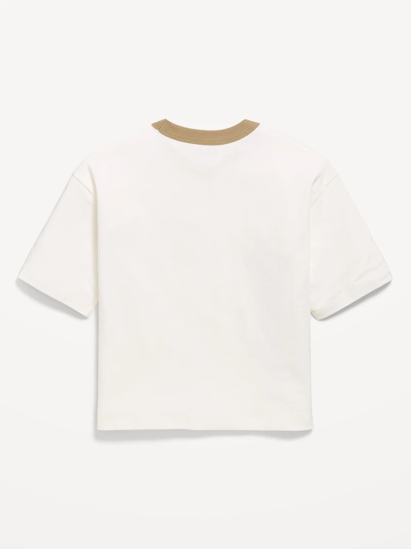 Short-Sleeve Boxy Graphic T-Shirt for Boys