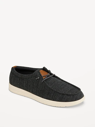 Knit Deck Loafers for Men