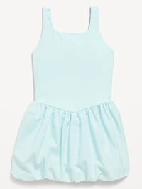 PowerSoft Sleeveless Bubble Athletic Dress for Girls