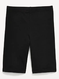 Printed Long Jersey Biker Shorts for Girls