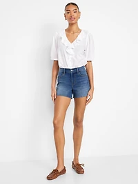 High-Waisted Wow Jean Shorts - 4-inch inseam