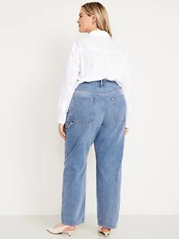 High-Waisted OG Loose Rigid Jeans