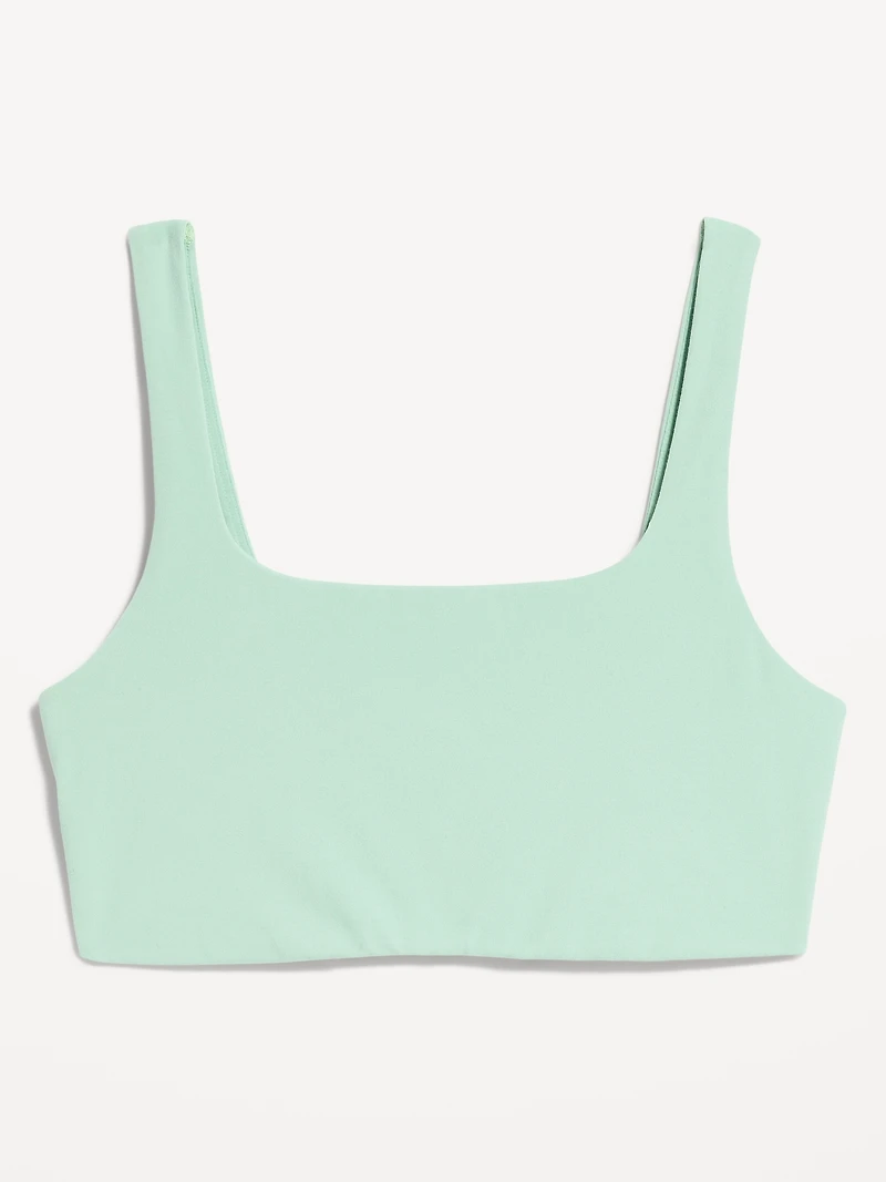 Light Support StudioSmooth Square-Neck Sports Bra