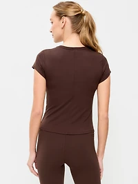StudioSmooth Short-Sleeve Base Layer Top