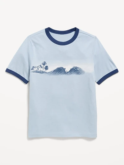 Softest Printed Crew-Neck T-Shirt for Boys