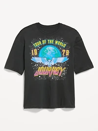 Licensed Pop-Culture Graphic Cropped T-Shirt