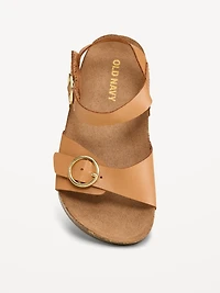Buckled-Strap Sandals for Toddler Girls