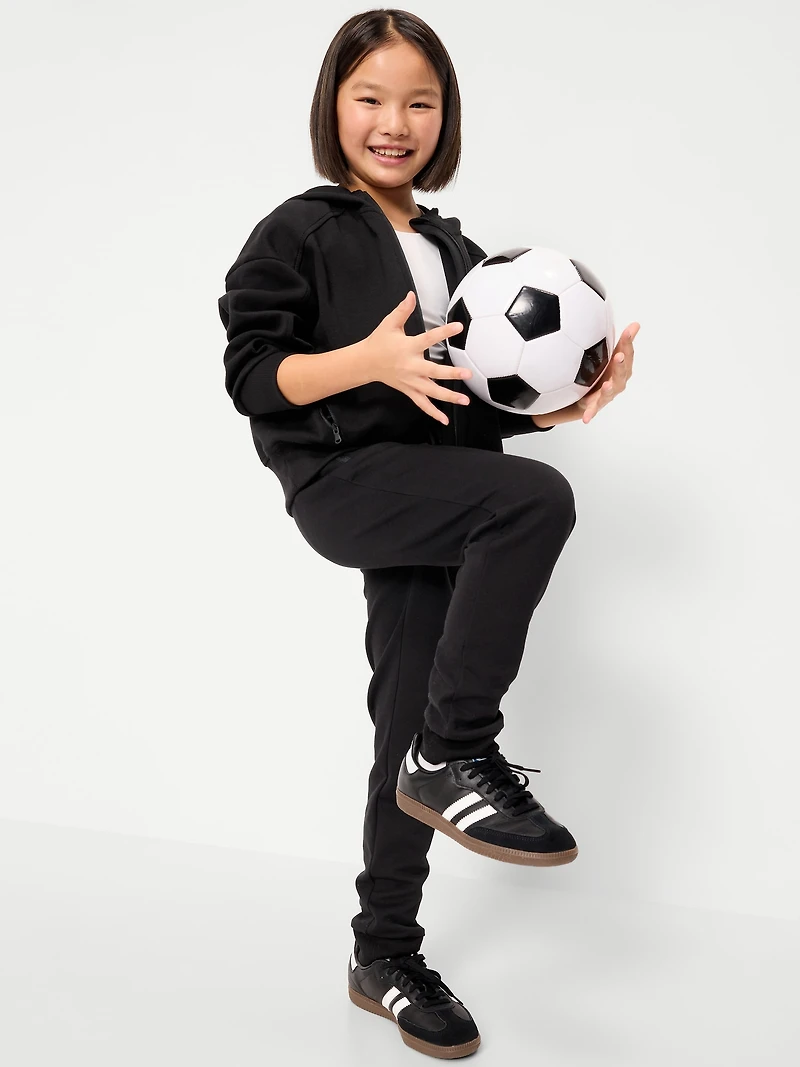 Oversized Dynamic Fleece Full-Zip Hoodie for Girls