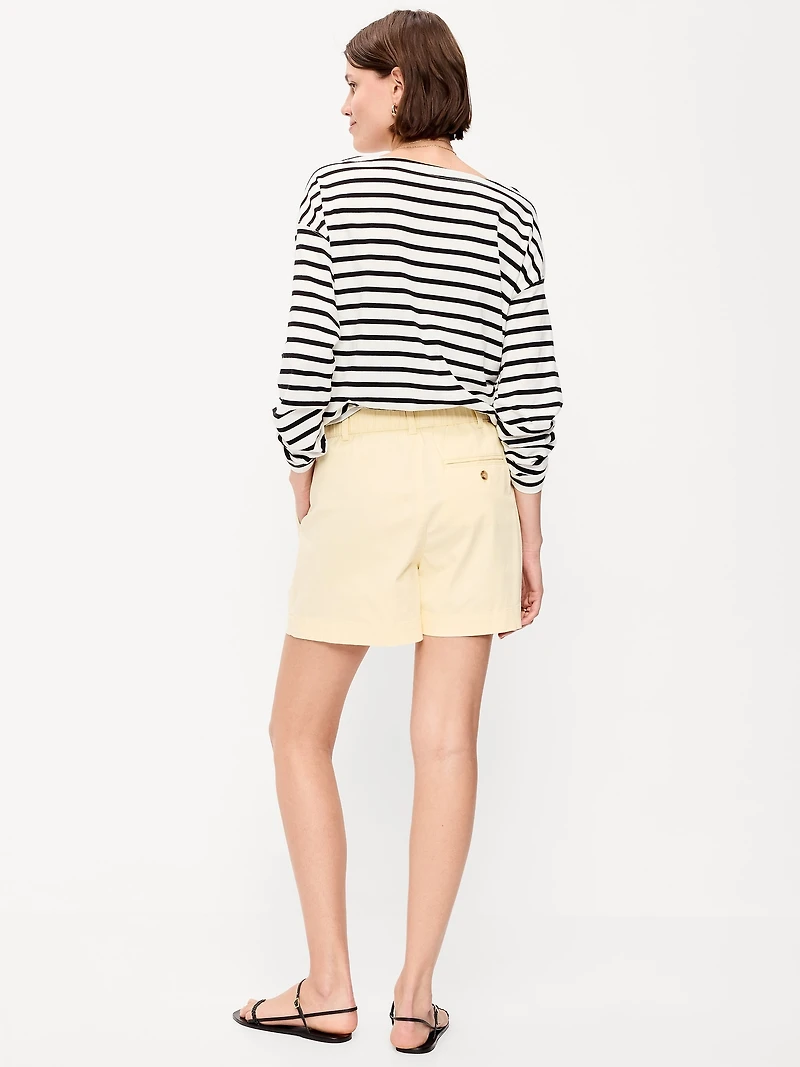 High-Waisted OGC Chino Shorts - 6-inch inseam