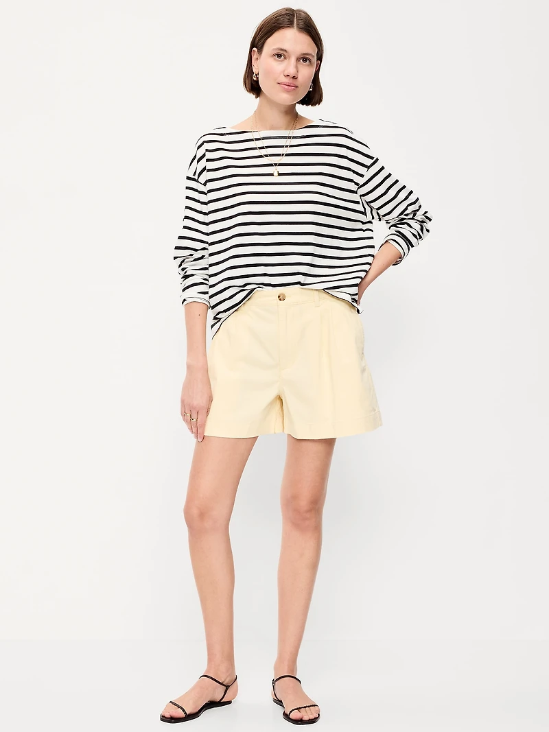 High-Waisted OGC Chino Shorts - 6-inch inseam