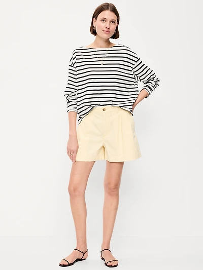 High-Waisted OGC Chino Shorts - 6-inch inseam
