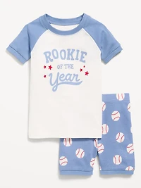 Unisex Snug-Fit Printed Pajama Set for Toddler & Baby