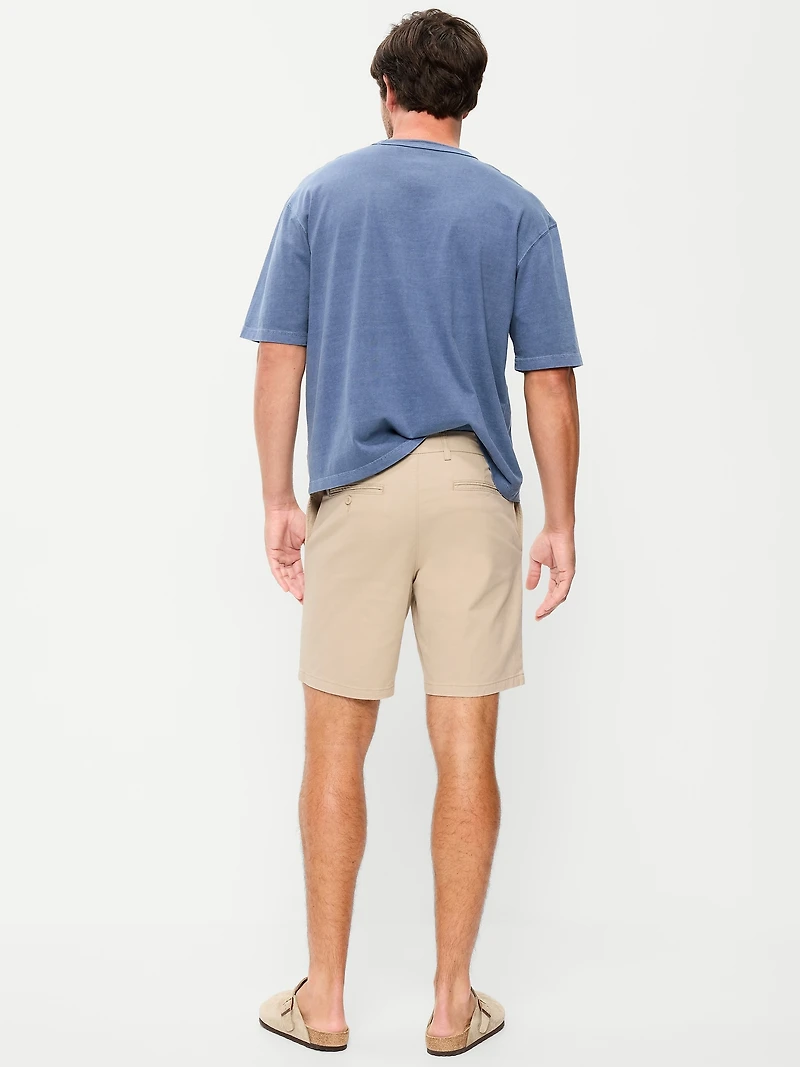 Slim Built-In Flex Rotation Chino Shorts - 8-inch inseam