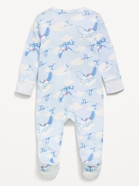 Disney© Dumbo 2-Way-Zip Sleep & Play Footed One-Piece for Baby