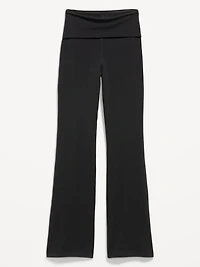 High-Waisted PowerChill Fold-Over Bootcut Leggings
