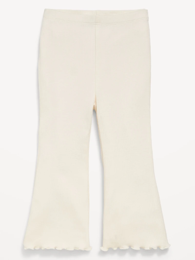 Ribbed Flare Leggings for Toddler Girls