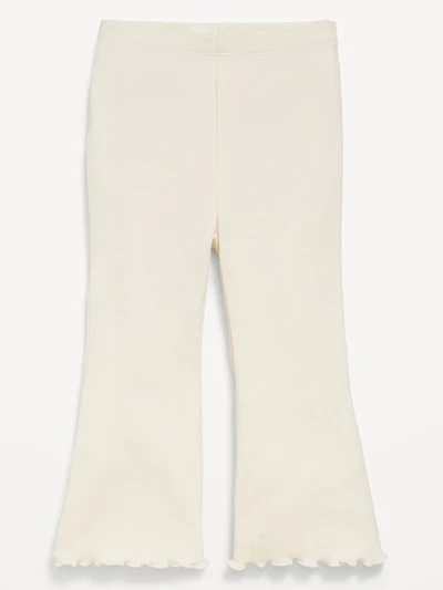 Ribbed Flare Leggings for Toddler Girls