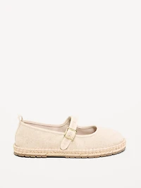 Mary Jane Espadrille Flats for Women