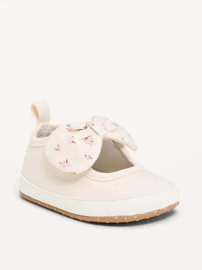 Knit Bow Sneakers for Baby