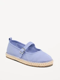Mary Jane Espadrille Flats for Women