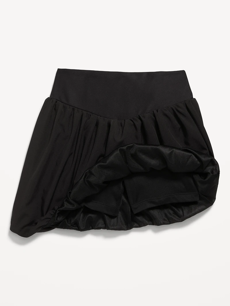 High-Waisted PowerSoft Bubble Skort for Girls