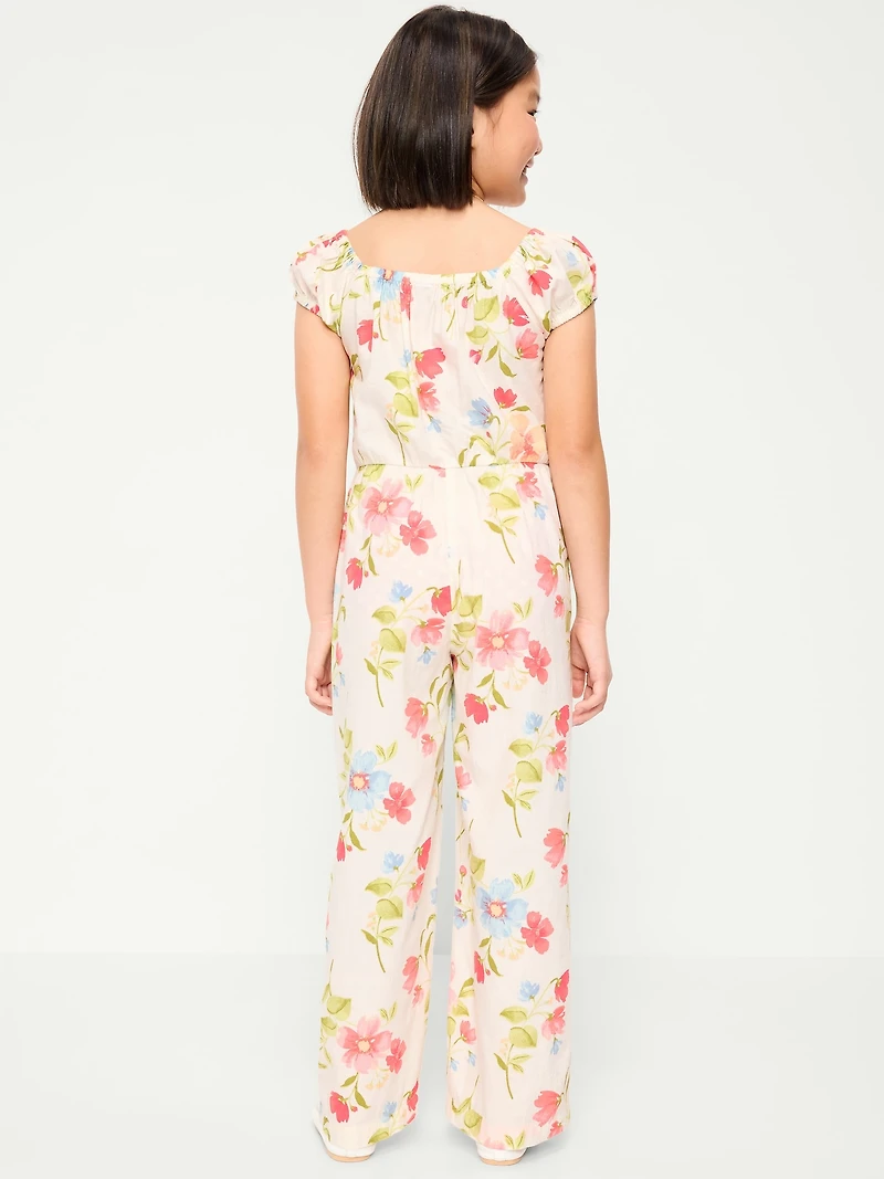 Short-Sleeve Jumpsuit for Girls