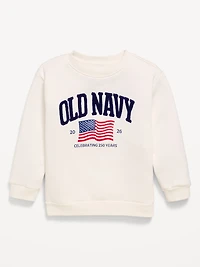 Oversized Logo-Graphic Sweatshirt for Toddler Boys