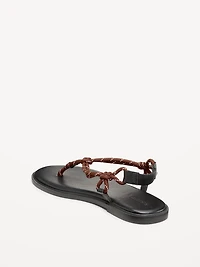 Knotted Rope Thong Sandal for Women