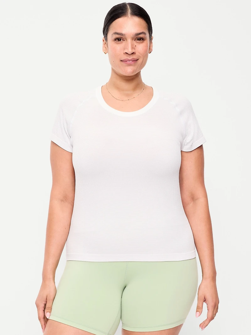 Seamless Fitted T-Shirt
