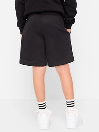 Below Knee Logo-Graphic Fleece Jogger Shorts for Boys