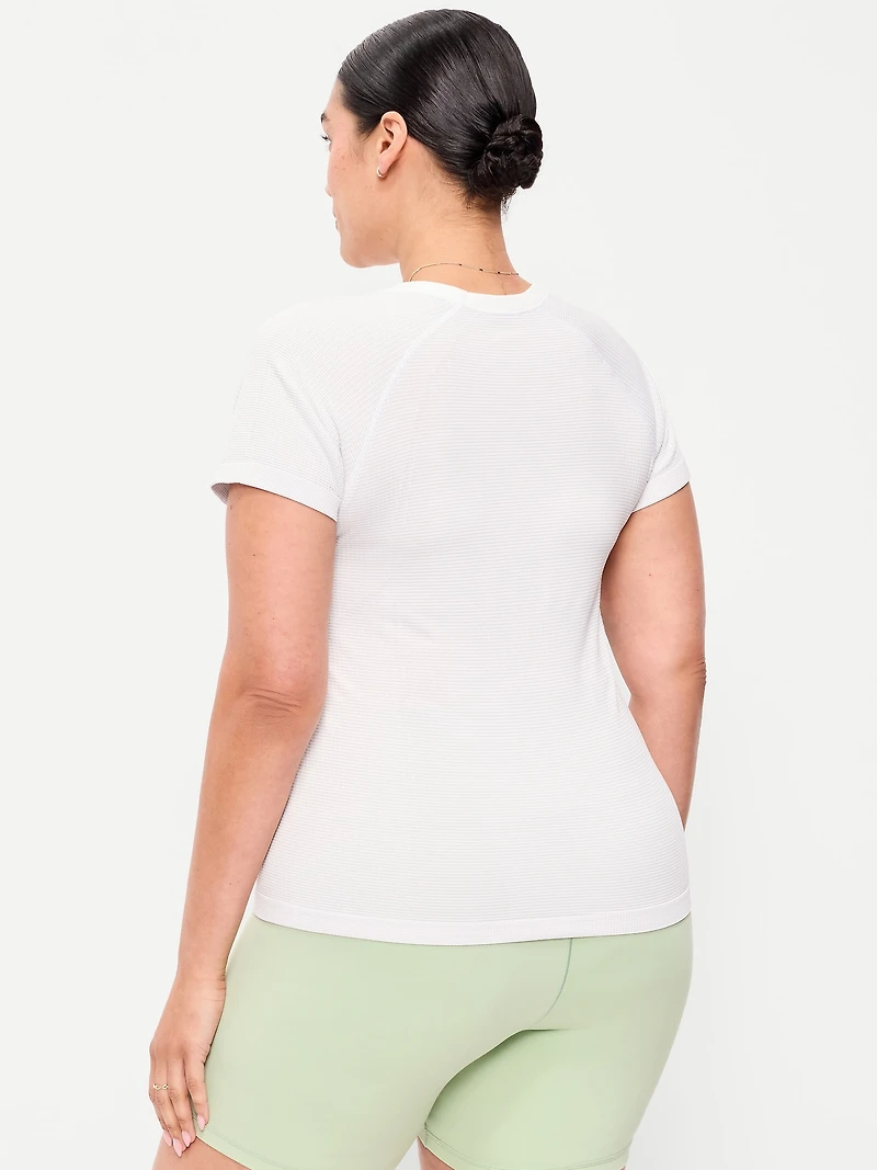 Seamless Fitted T-Shirt