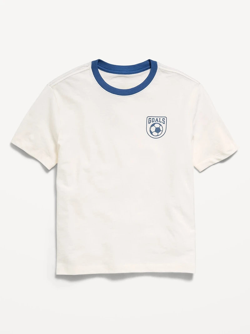 Softest Short-Sleeve Graphic T-Shirt for Boys