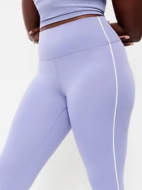 High-Waisted StudioSmooth 7/8 Side-Striped Leggings